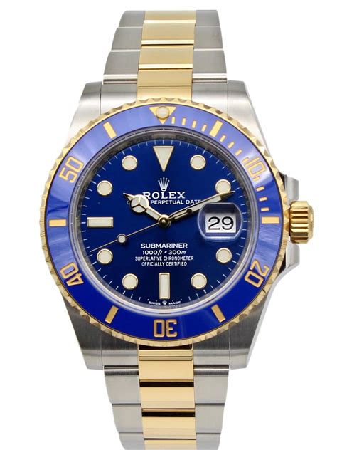 rolex submariner stahl gold blau preise|rolex submariner 126613lb for sale.